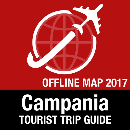Campania Tourist Guide + Offline Map icon