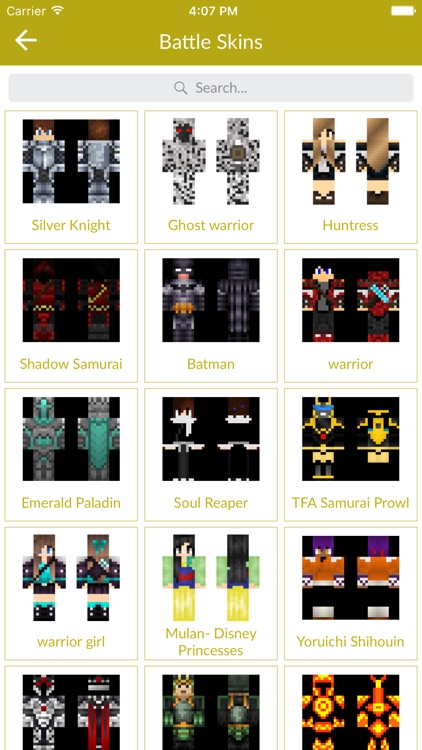 Best Battle Skins for Minecraft Pocket Edition