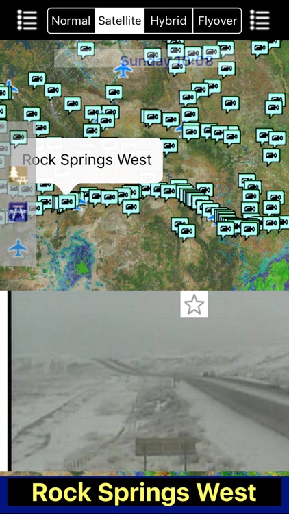 Wyoming NOAA Radar with Traffic Cameras