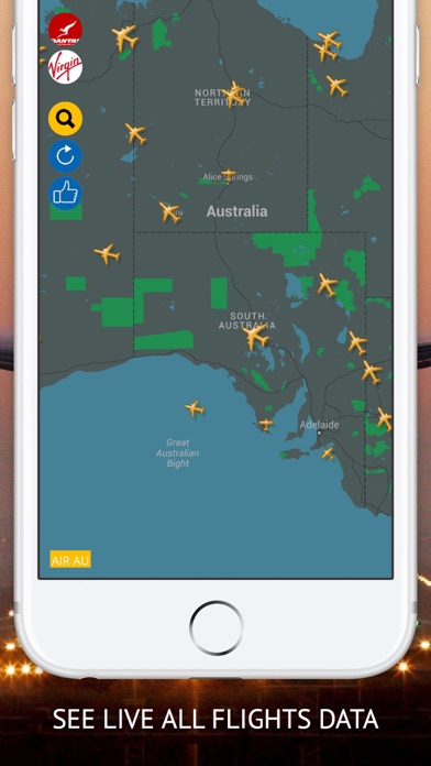 How to cancel & delete Air AU Free : Live flight Status & Radar from iphone & ipad 1