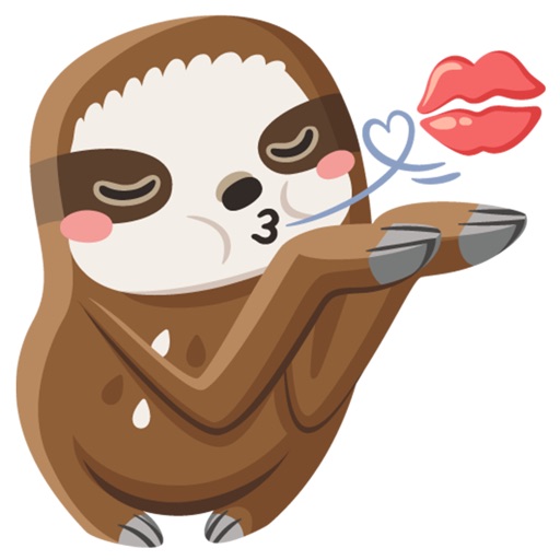 Cute Sloth - Stickers icon