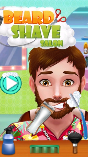 Crazy Beard Shaving Salon - Barber Games(圖1)-速報App