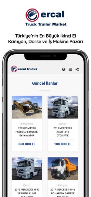 Ercaltrucks Com On The App Store