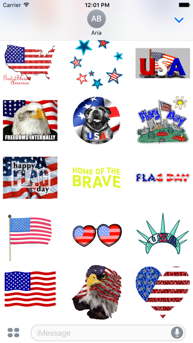 Animated Happy Flag Day USA screenshot 3