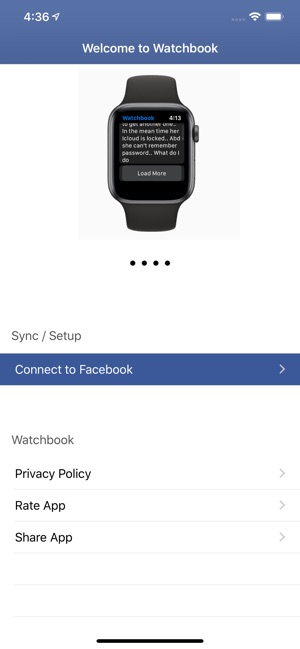 Watchbook for Facebook