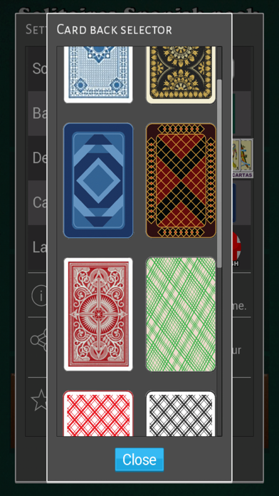 Solitaire pack (Spanish cards) screenshot 3