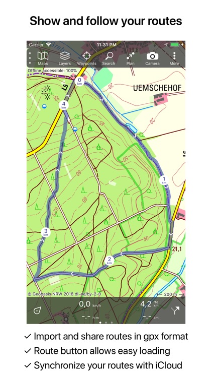 Topo GPS Germany