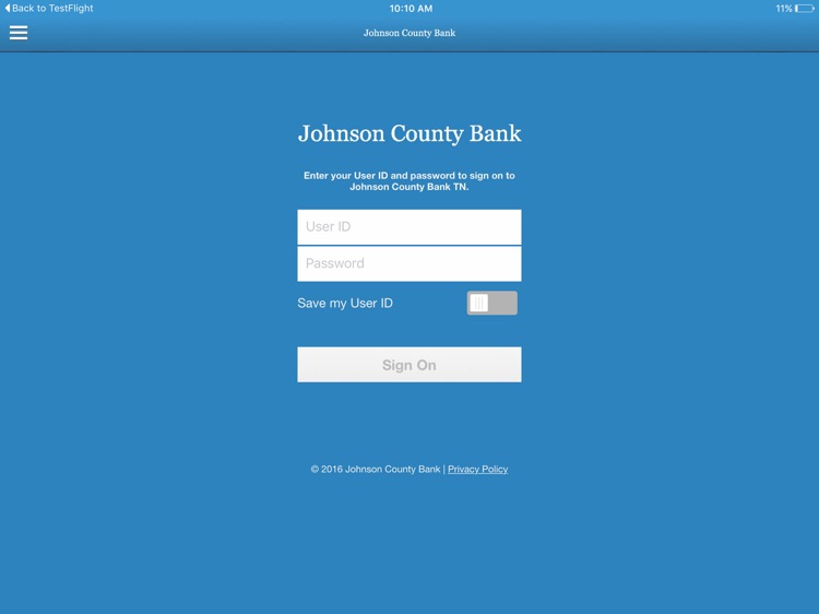Johnson County Bk TN for iPad