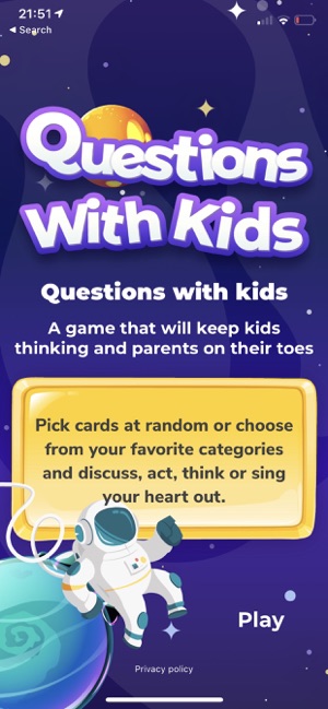 Questions With Kids(圖1)-速報App