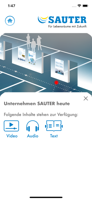 SAUTER digitaler Rundgang(圖3)-速報App