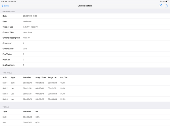 Screenshot #4 pour myTimeSlices