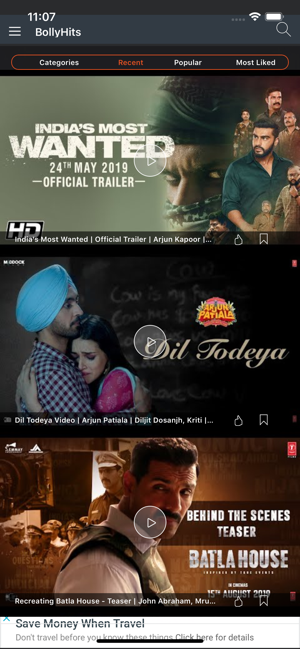 BollyHits: Hindi Videos 2019(圖5)-速報App