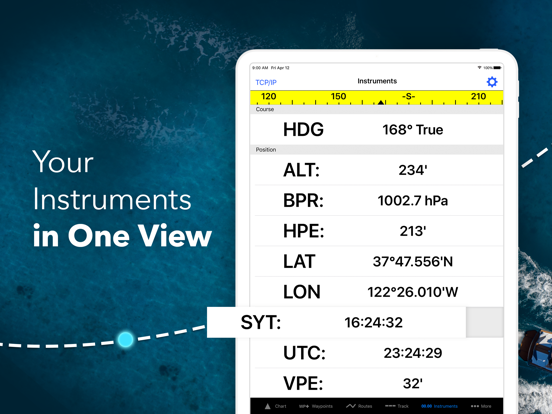 iNavX – Sailing, Boating and Marine Navigation & Chartplotter, with NOAA Charts screenshot