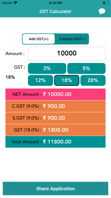 GST Calculator - India screenshot 4