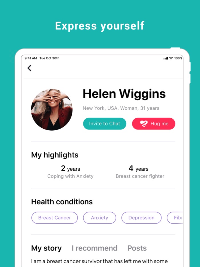 WeAreMore Peer Support App
