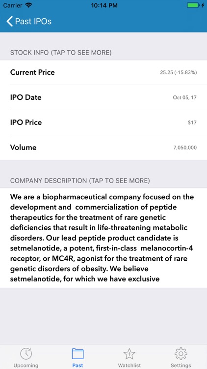 IPO Calendar screenshot-3