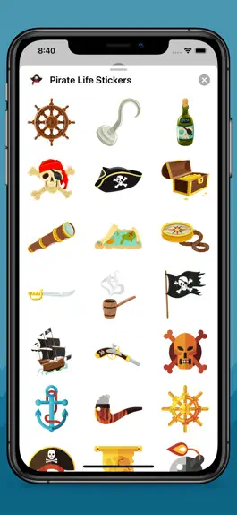 Game screenshot Pirate Life Stickers apk