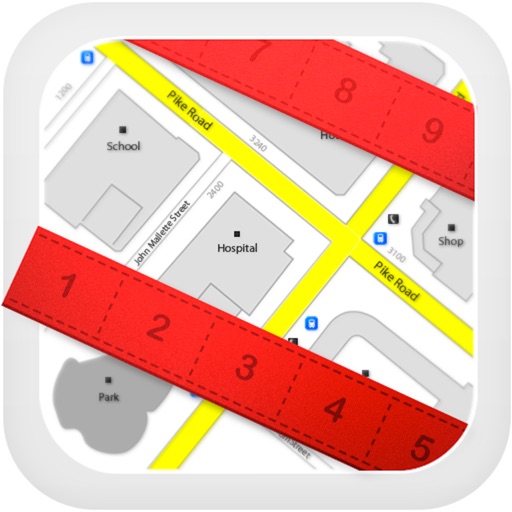 Planimeter for map measure iOS App