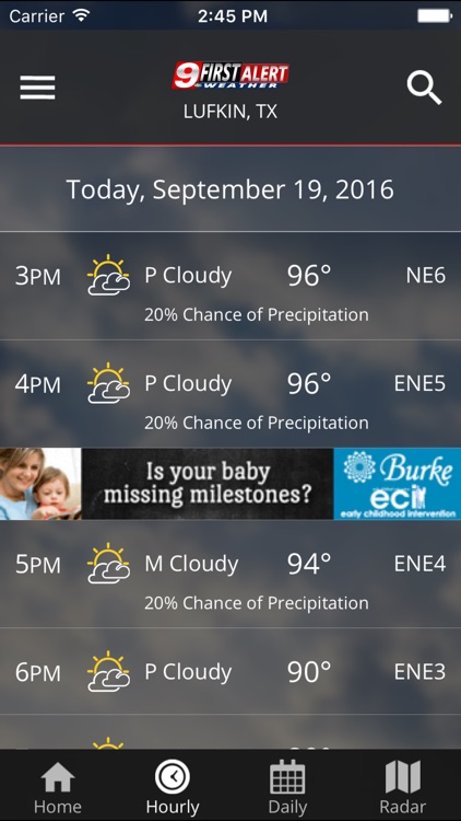 KTRE 9 First Alert Weather screenshot-4