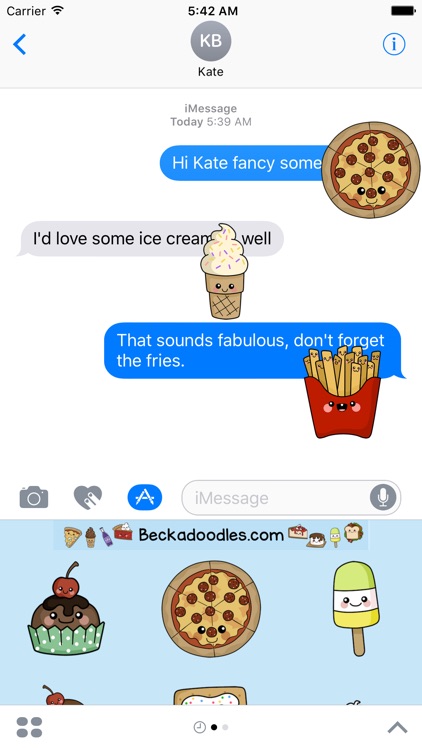 Cute Food-Art of Cute Stickers