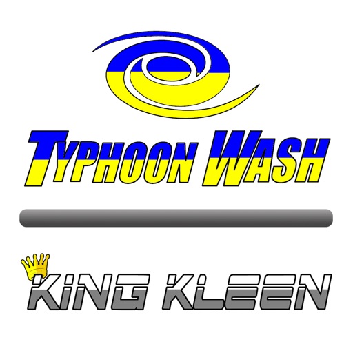 Typhoon Wash + King Kleen iOS App