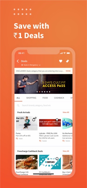 Freecharge - Payments & Wallet(圖4)-速報App