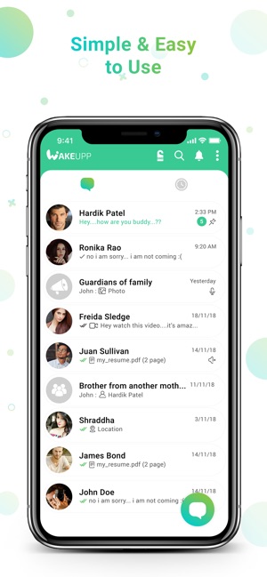 Wakeupp Messenger(圖1)-速報App