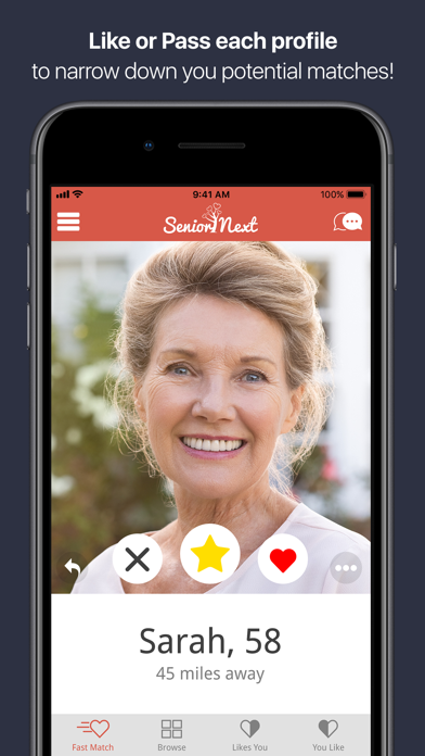 Senior Next Dating App screenshot 2