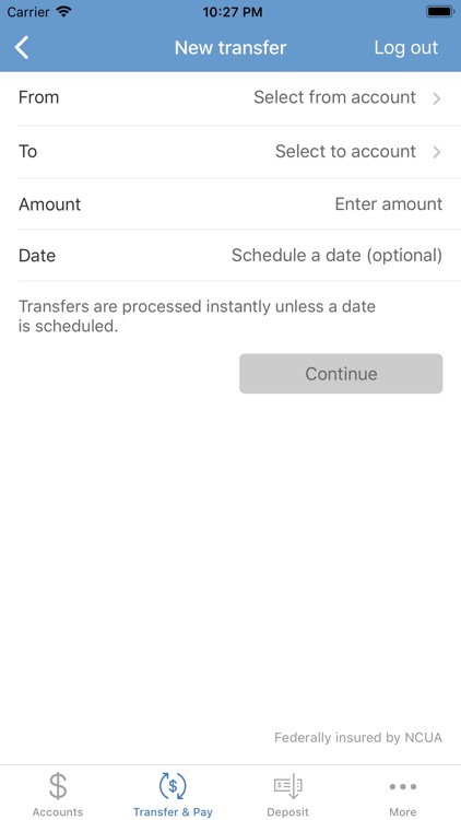 Chessie FCU Mobile Banking screenshot-4