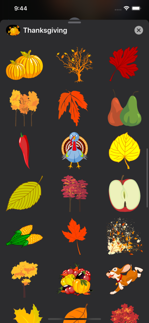 Thanksgiving Stickers & Emojis(圖5)-速報App