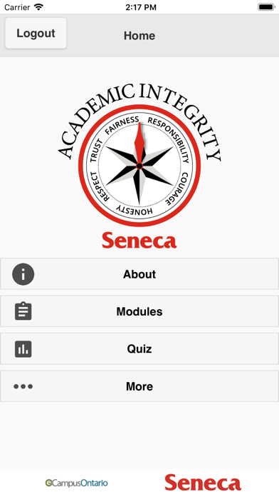 Seneca Integrity Matters screenshot 2