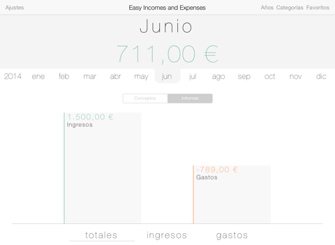 Easy Incomes and Expenses screenshot 2