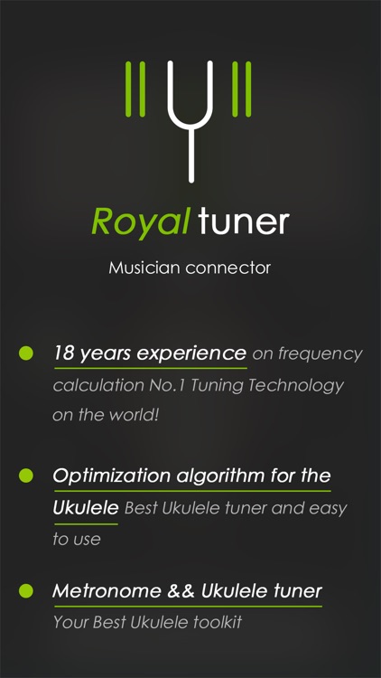 Tunefor Ukulele tuner & chords screenshot-1