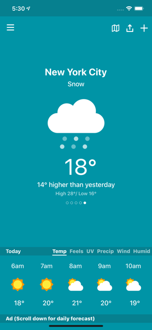 Weather Weather - Live Weather(圖5)-速報App