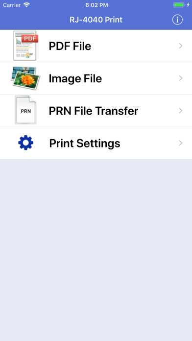 How to cancel & delete RJ-4040 Print from iphone & ipad 1
