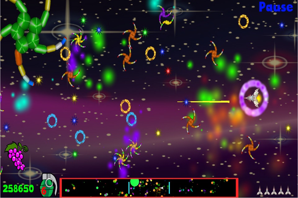 Invaliens, Galaxy Defender. screenshot 3