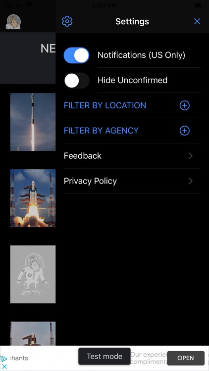 Space Launch Schedule