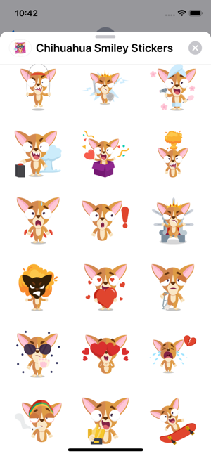 Chihuahua Smiley Stickers(圖3)-速報App