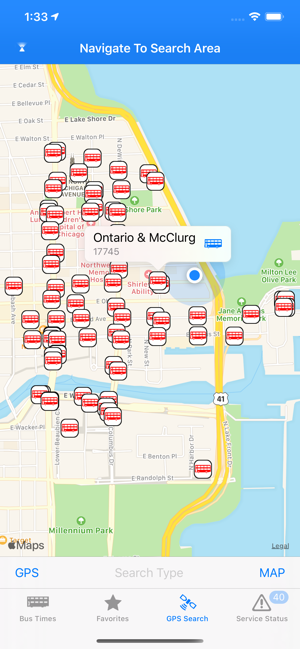 Bus Times - Chicago(圖2)-速報App
