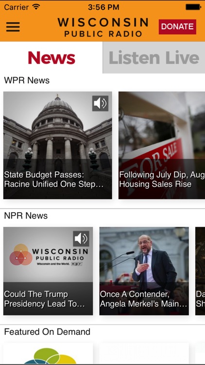 Wisconsin Public Radio App