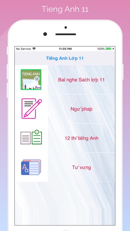 Tieng Anh Lop 11 - English 11 screenshot-5