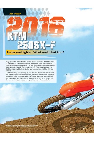 Скриншот из Dirt Bike Magazine