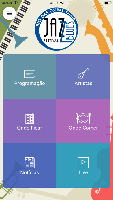 How to cancel & delete Rio das Ostras Jazz e Blues from iphone & ipad 1
