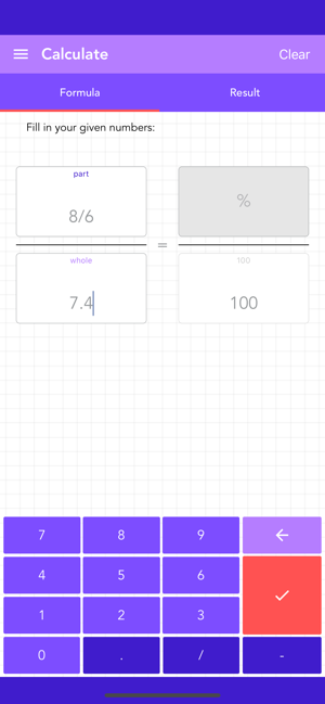 Calculate Percentage(圖1)-速報App