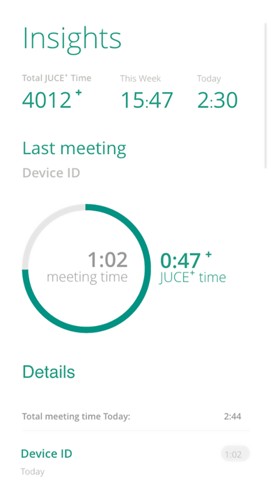 JUCE⁺ Meetings screenshot 4