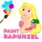 Paint Princess Rapunzel