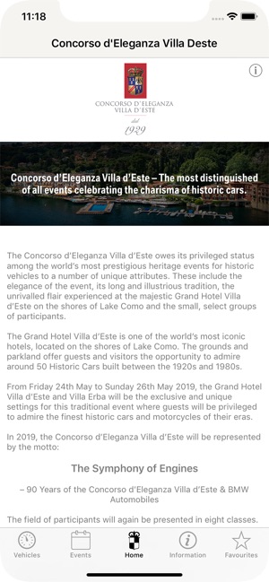 Concorsod’Eleganza Villad’Este(圖1)-速報App