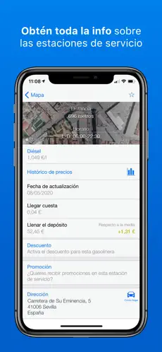 Screenshot 4 GasAll: Gasolineras España iphone