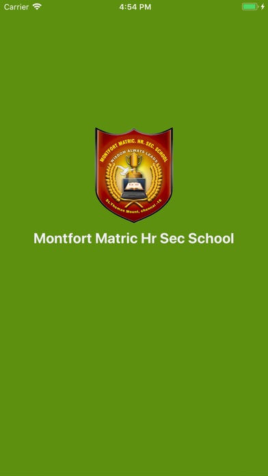 How to cancel & delete Montfort Matric Hr Sec School from iphone & ipad 1