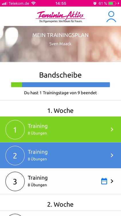 Feminin Aktiv Trainingsplan